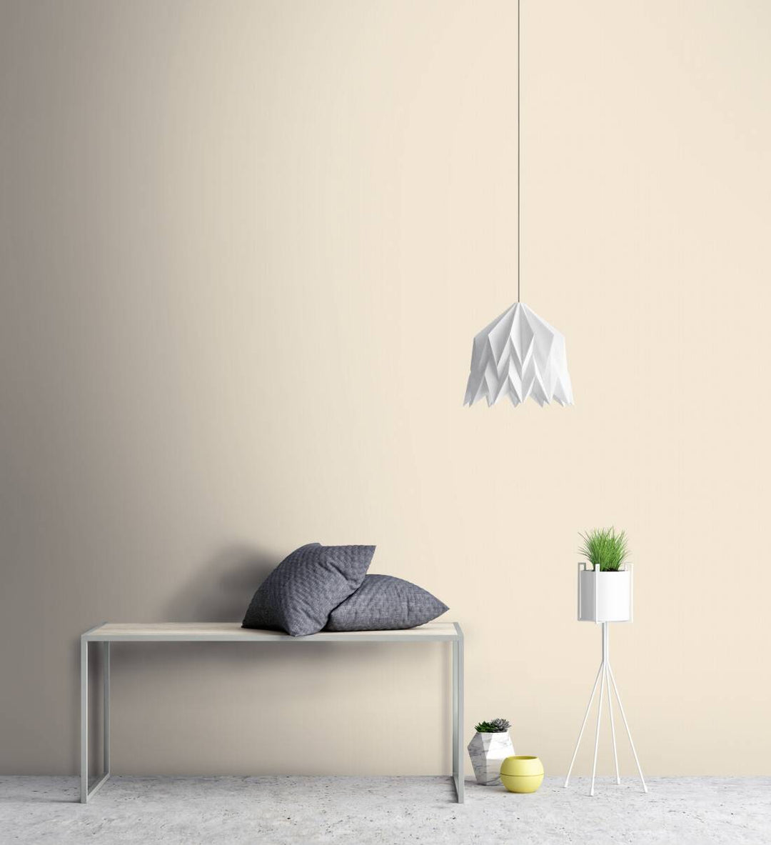 Tapetes Karl LAGERFELD gludas ar profila rakstu- krēmkrāsainas, 378501 AS Creation