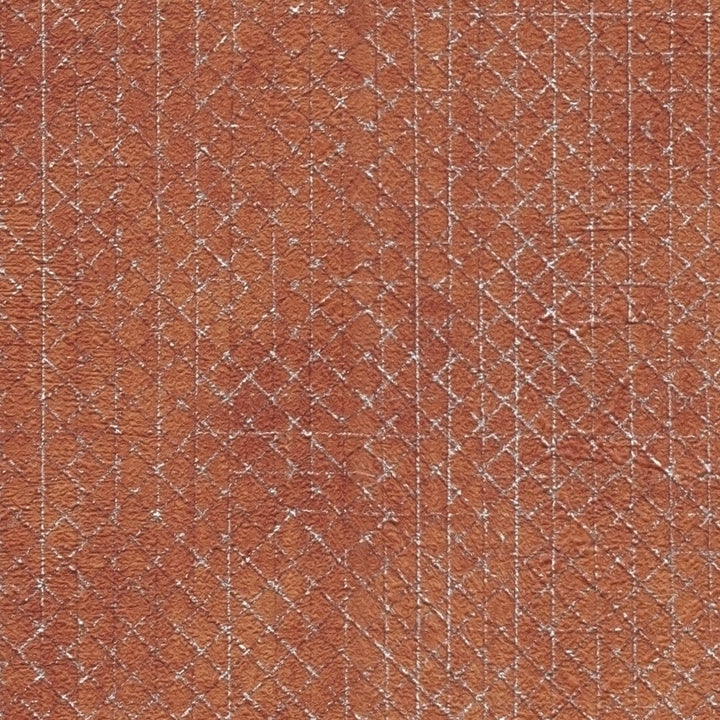 Tapetes sarkanā krāsā ar sudraba līnijas rakstu 388266 AS Creation