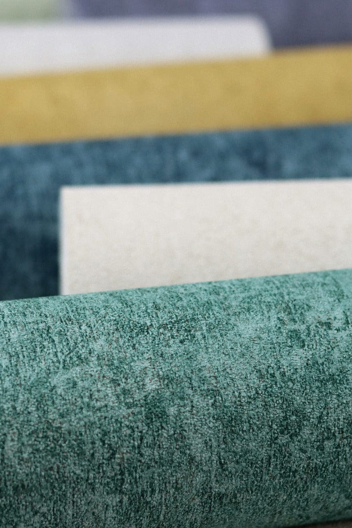 Tapetes RASCH ar dekoratīvu apmetumu tirkīzā krāsā, 617153 RASCH