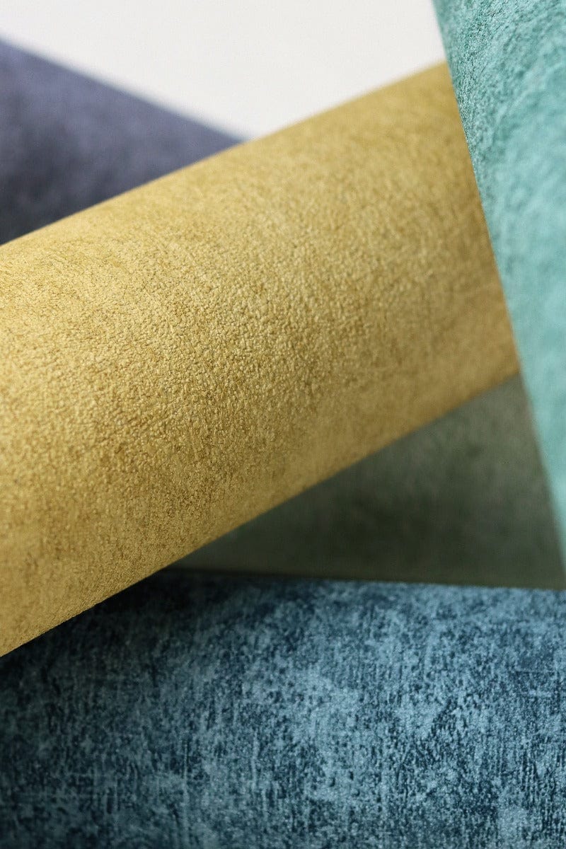 Tapetes RASCH ar dekoratīvu apmetumu tirkīzā krāsā, 617153 RASCH