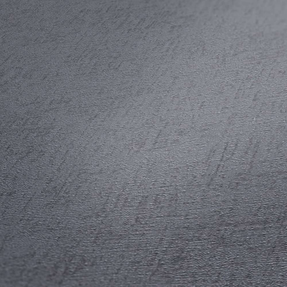 Tapetes tērauda pelēka krāsā ar struktūru un spīduma efektu AS 306462 AS Creation