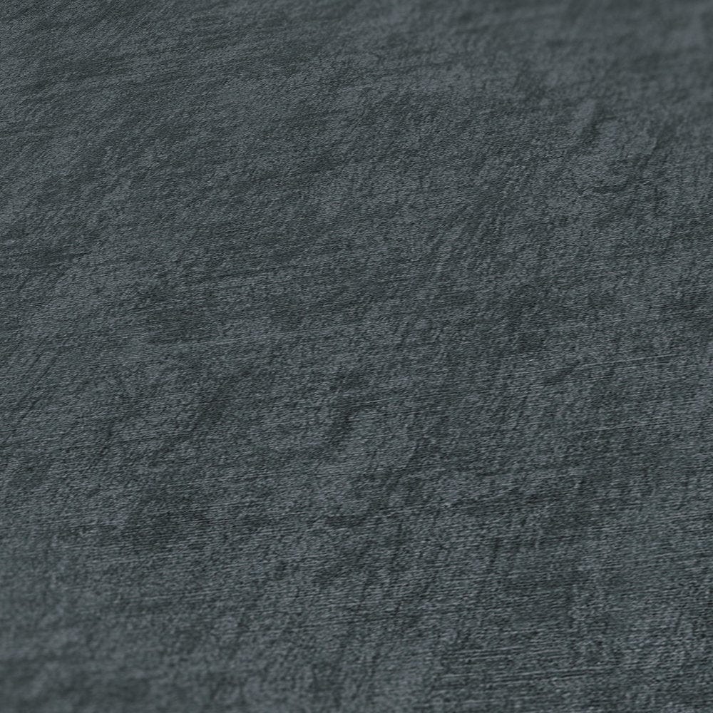 Tumšas tapetes ar strukturētu rakstu - pelēka melna krāsa AS 373346 AS Creation