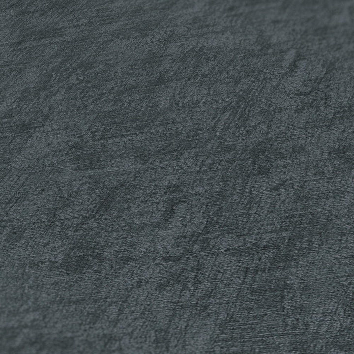 Tumšas tapetes ar strukturētu rakstu - pelēka melna krāsa AS 373346 AS Creation