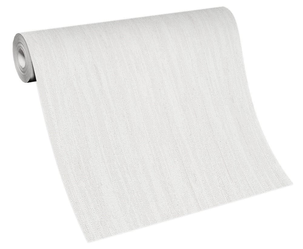 Vienkrāsainas tapetes ar struktūru baltā krāsā - ERISMANN 3740011 Erismann