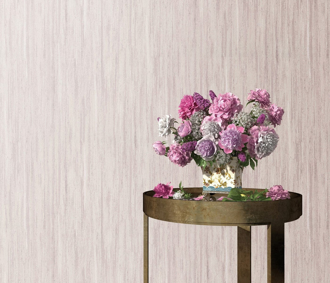 Vienkrāsainas tapetes ar struktūru roza toņos - ERISMANN 3740015 Erismann