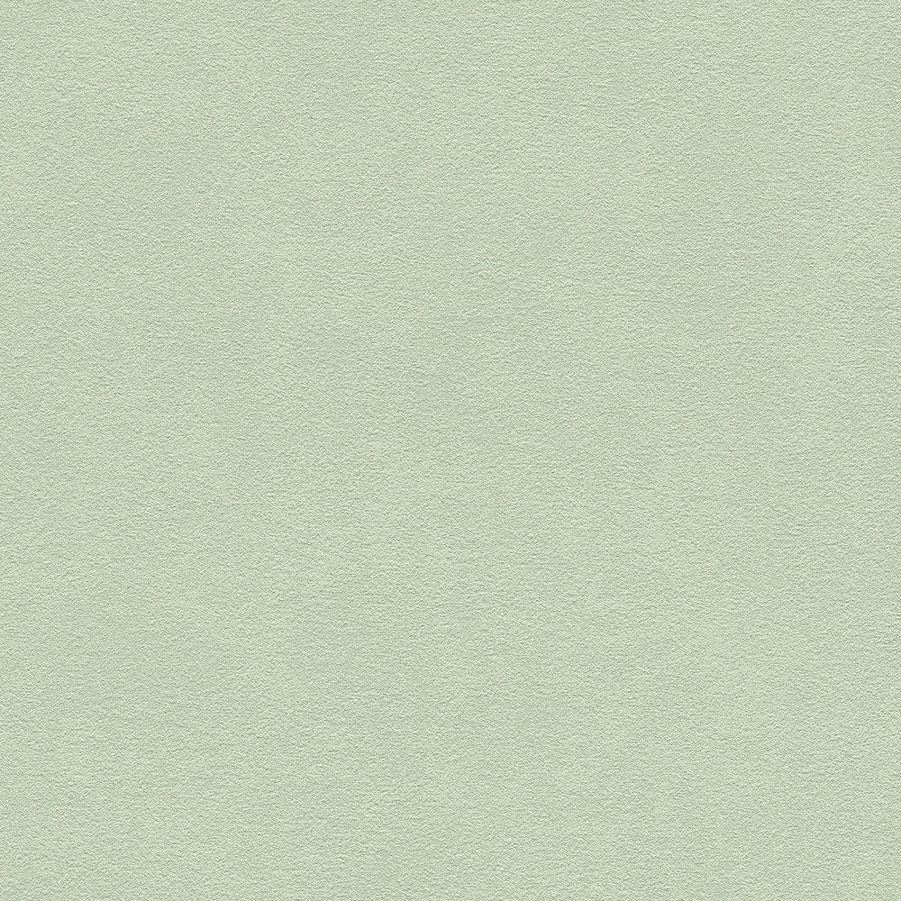 Vienkrāsainas tapetes zaļā krāsā, 375094 AS Creation