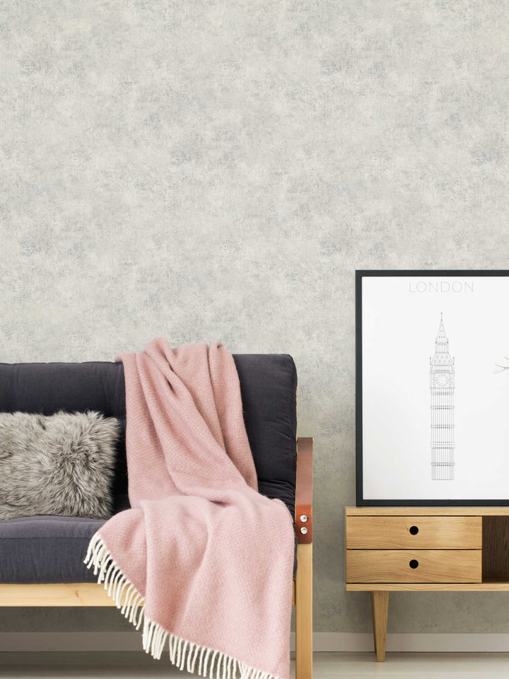 Tapetes AS Creation ar betona imitāciju 95406-4 pelēkā krāsā AS Creation