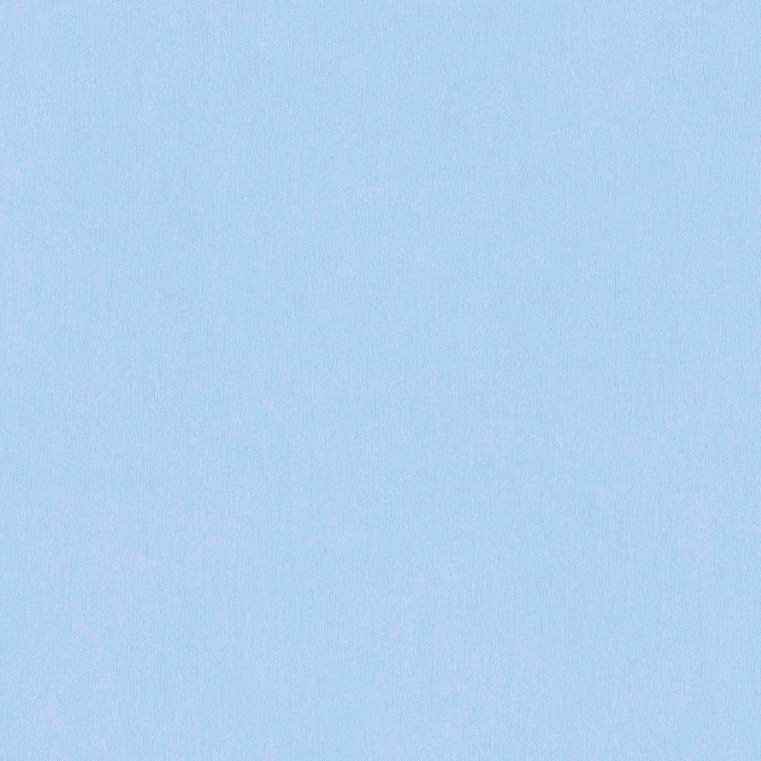 Zilas vienkrāsainas tapetes zēnu bērnu istabai, 383273, Bez PVC 🌿 AS Creation