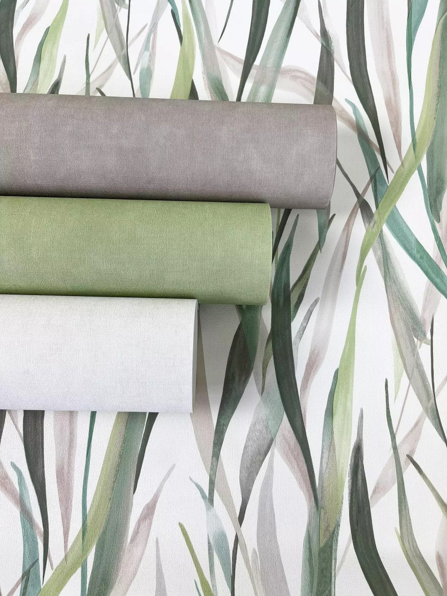 Tapetes viesistabai un guļamistabai – dabas motīvi dabīgos toņos