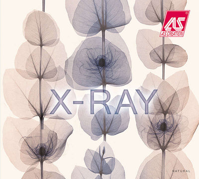 X-RAY tapetes ar ziedu motīviem