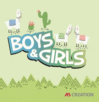 BOYS AND GIRLS 5 tapetes bērnistabai