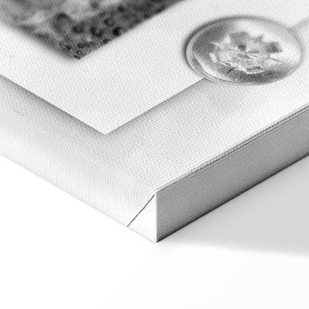 Canvas-taulut Harmaa tasapaino