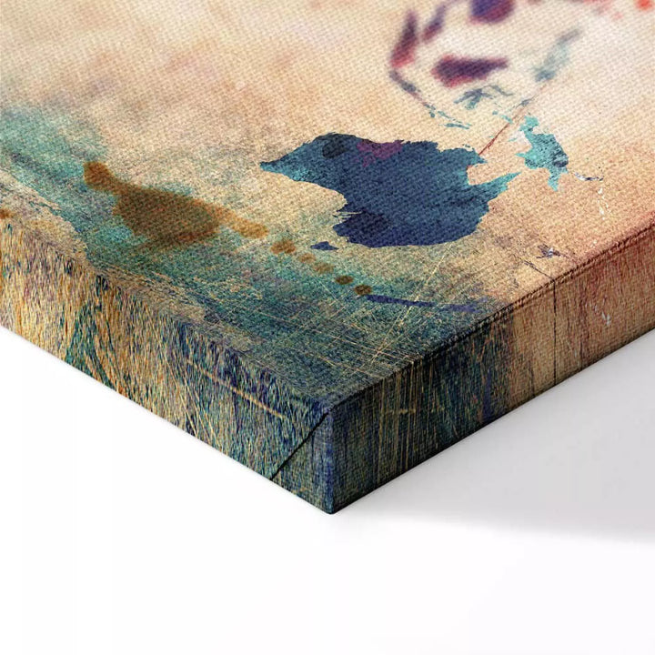 Seinapildid Vikerkaarevärviline kaart