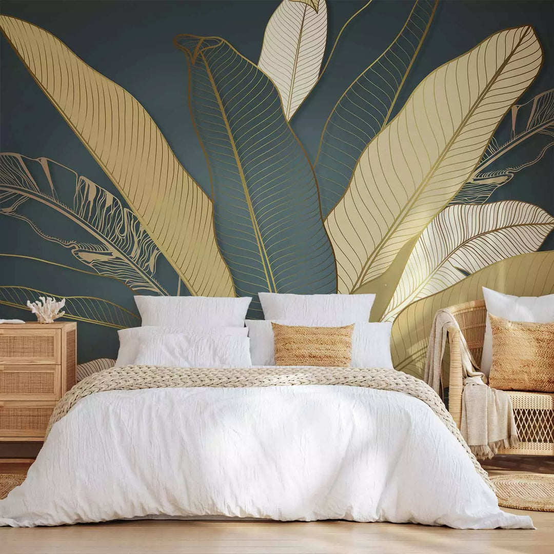 Wall Murals - royal leaves, 137904