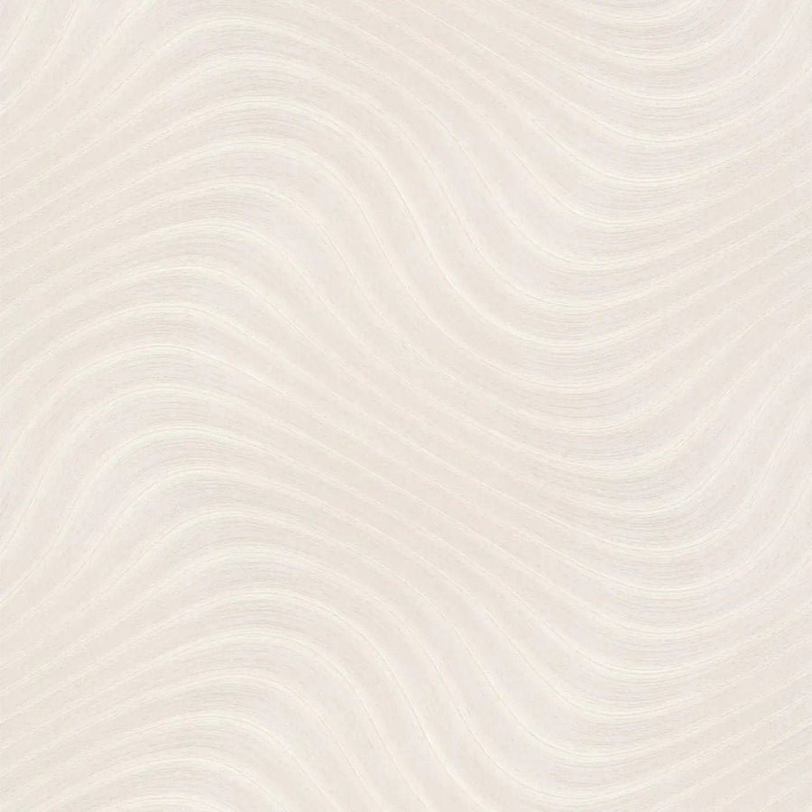 1,06x10m, Tapetes ar lielo viļņotu rakstu krēmkrāsā - 399951 AS Creation