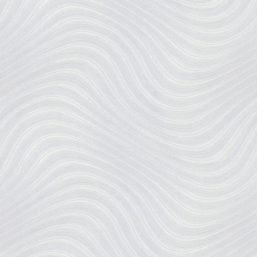 1,06x10m, Tapetes ar lielo viļņotu rakstu pelēkā krāsā - 399955 AS Creation