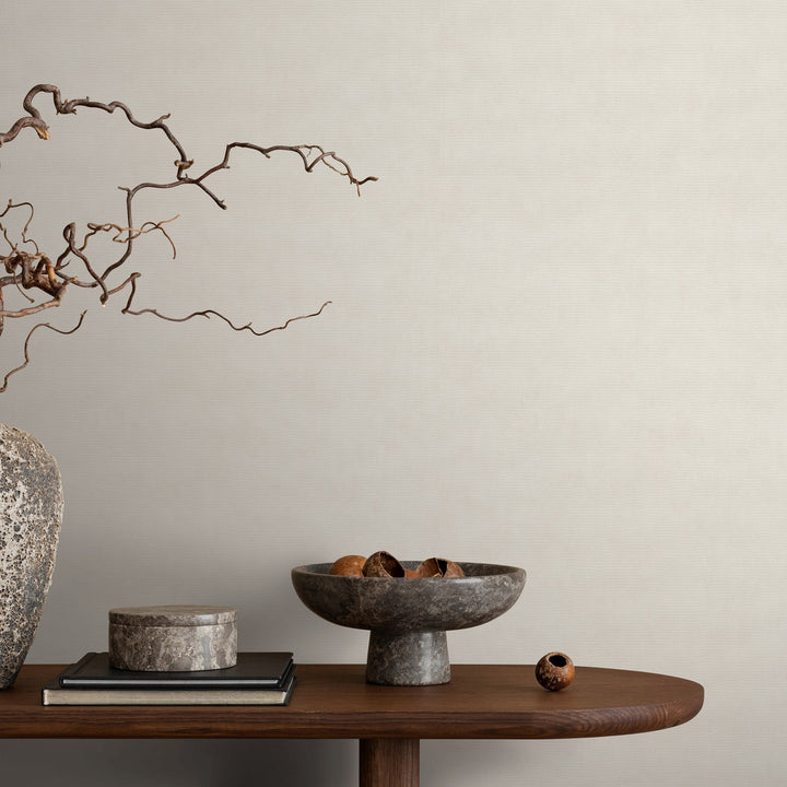 Ühevärviline tapeet ERISMANN elegantse läikega, kreemikas - 3775422