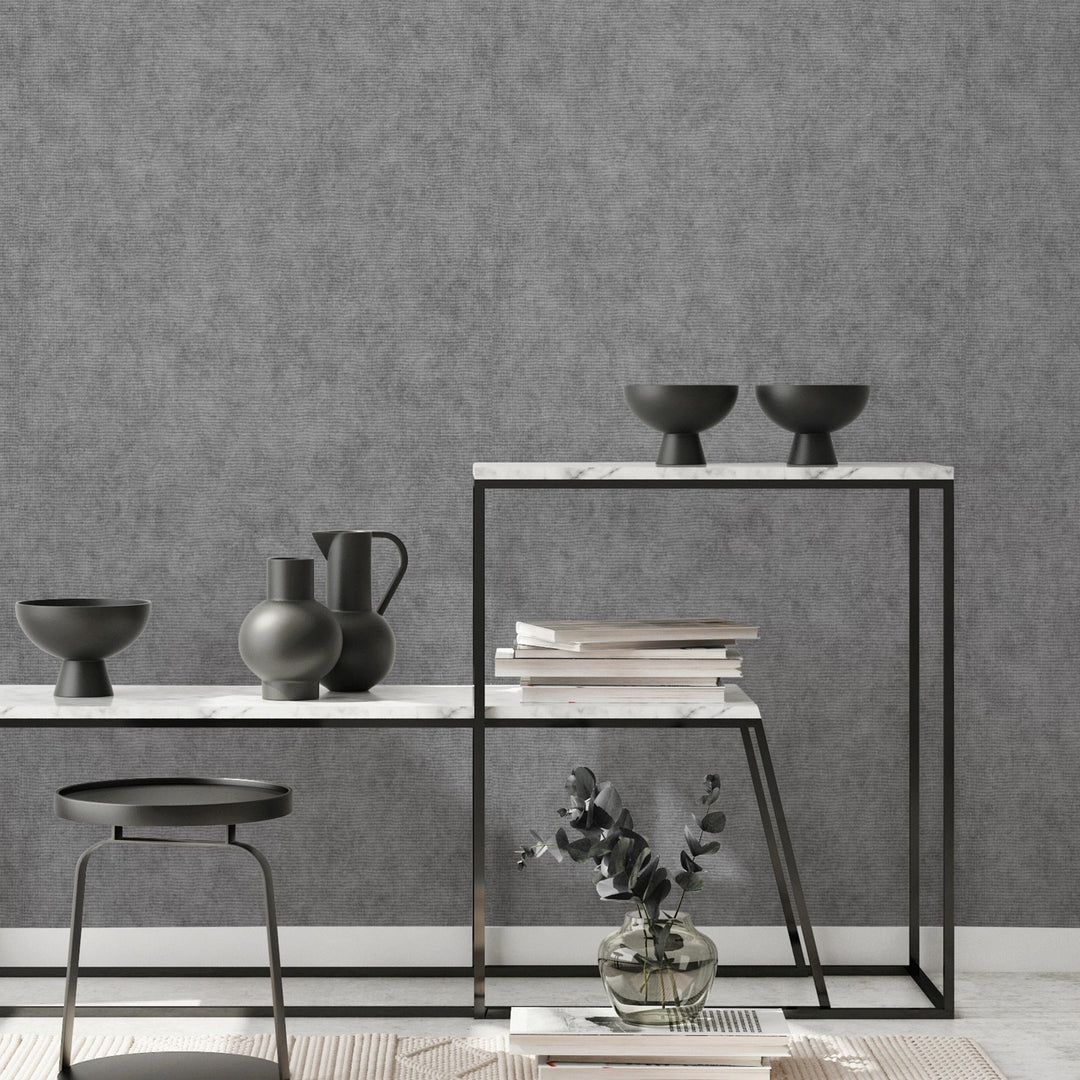 Yksivärinen tapetti ERISMANN tyylikäs kiiltävä, metallinen - 3775441