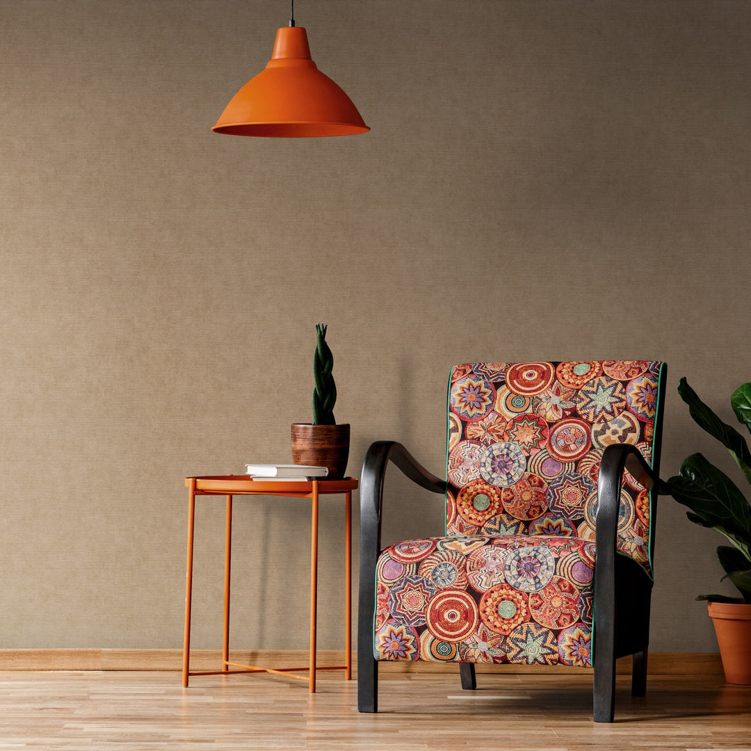 Однотонные обои ERISMANN с элегантным блеском, золото - 3775442