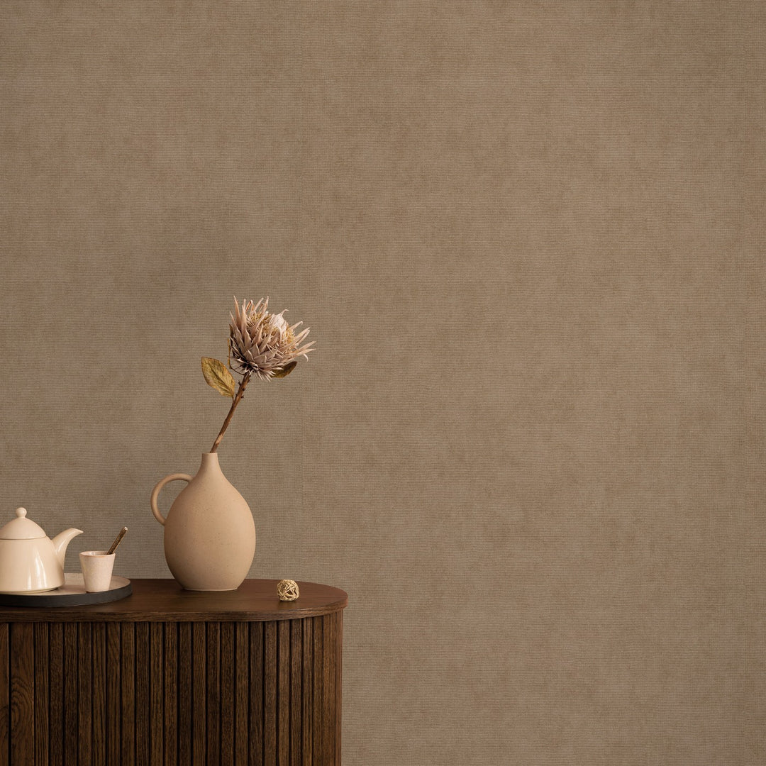 Однотонные обои ERISMANN с элегантным блеском, золото - 3775442