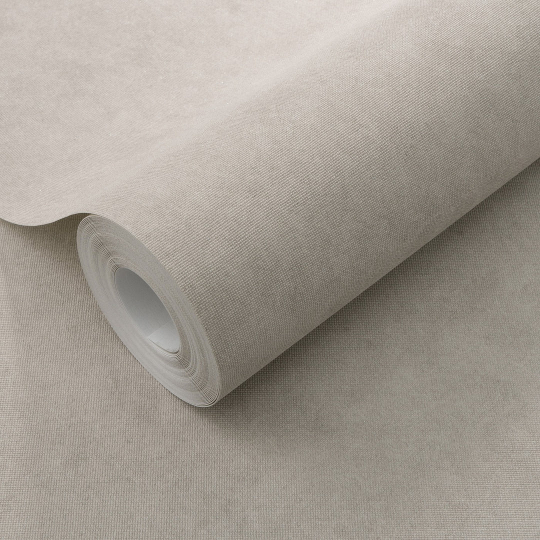 Plain wallpapers ERISMANN with elegant shine, taupe - 3775452