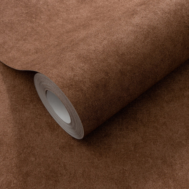 Yksivärinen tapetti ERISMANN tyylikäs kiilto, kupari - 3775464