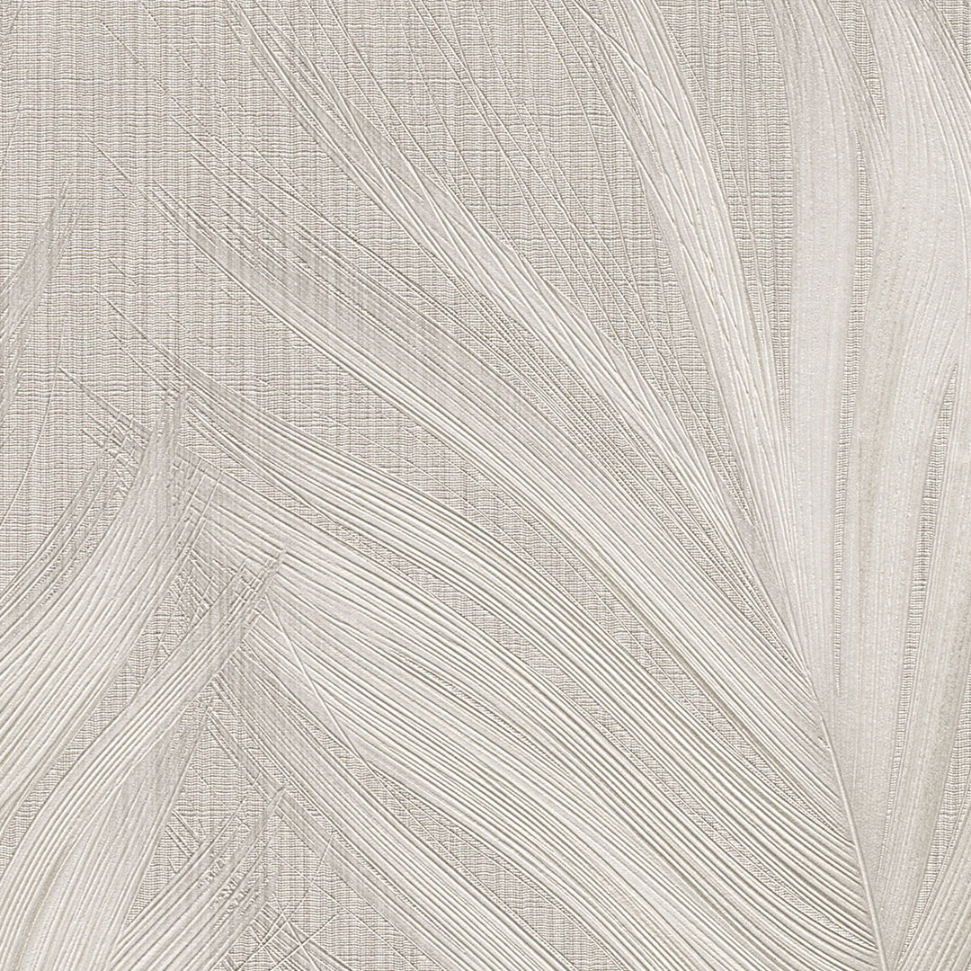 Обои с крупными листьями, ERISMANN, тауп - 4005765