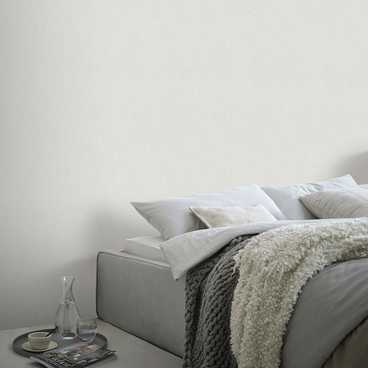 Ühevärviline tapeet ERISMANN elegantse läikega heledates toonides - 4012332