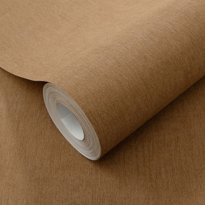 Ühevärviline tapeet ERISMANN elegantse läikega mesi/pruun toonides - 4012340