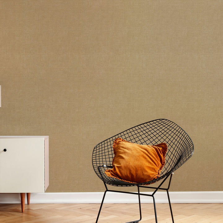 Однотонные обои ERISMANN с элегантным блеском в золотистых тонах - 4012352