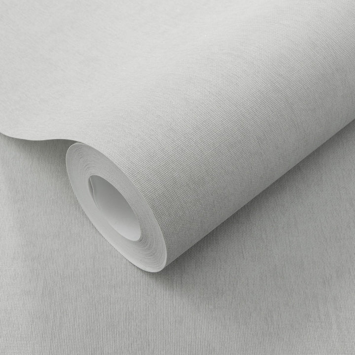 Однотонные обои ERISMANN с элегантным глянцем в светло-сером цвете - 4012353