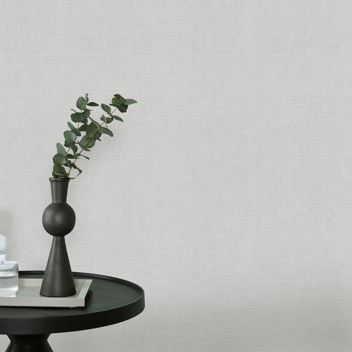 Однотонные обои ERISMANN с элегантным глянцем в светло-сером цвете - 4012353