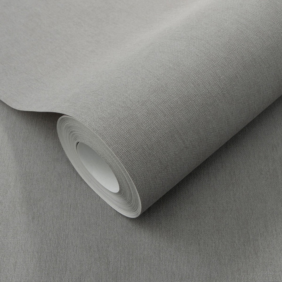 Plain wallpapers ERISMANN with elegant gloss in taupe - 4012361