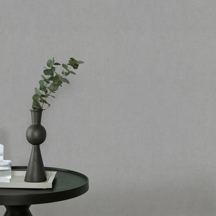 Plain wallpapers ERISMANN with elegant gloss in taupe - 4012361