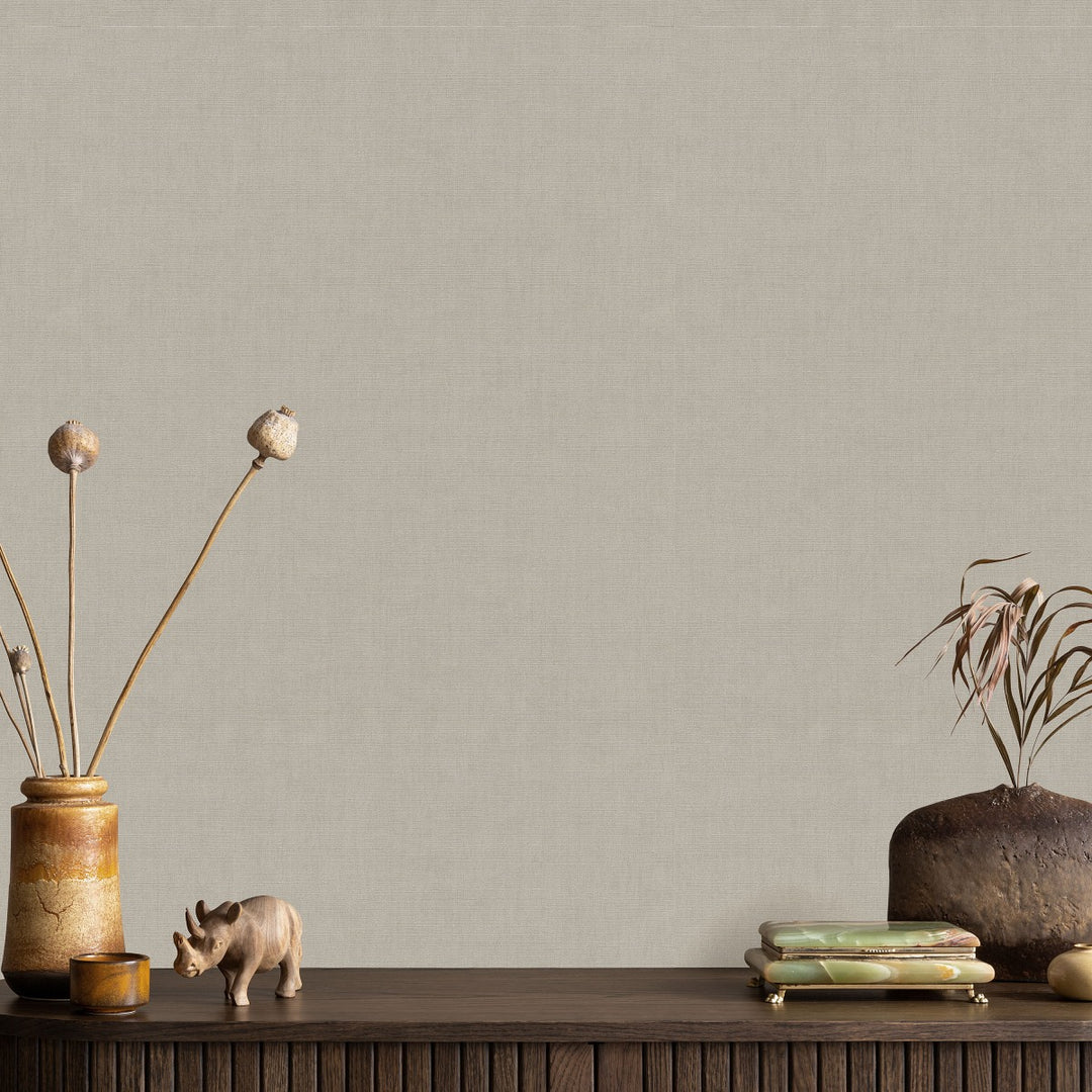 Однотонные обои ERISMANN с элегантным глянцем в светло-коричневых тонах - 4012362