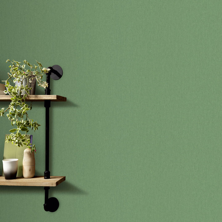 1.06x10m, Plain wallpapers with matt texture, cream - 1414043