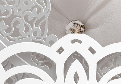 250x175 cm Fototapetes ar baltām lilijām uz eleganta fona - 108096 G-ART