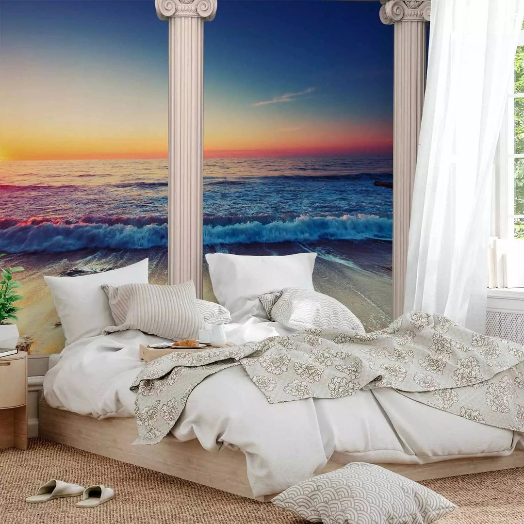 3D fototapetes ar jūru - Jūras vārti, 90604 Tapetenshop.lv