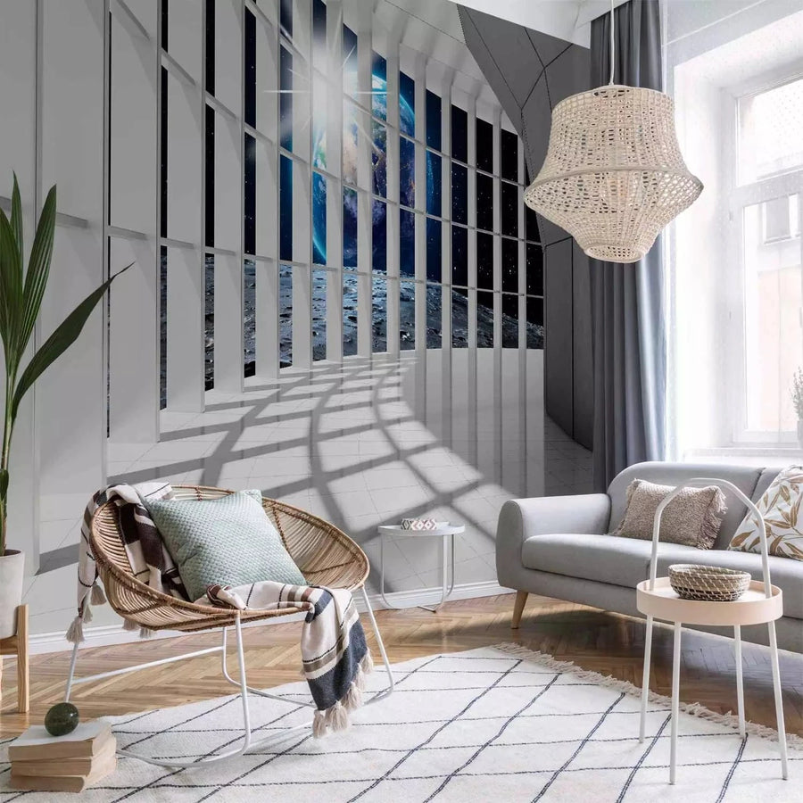 3D fototapetes ar kosmosa tematiku - Neparasts skats, 72531 Tapetenshop.lv