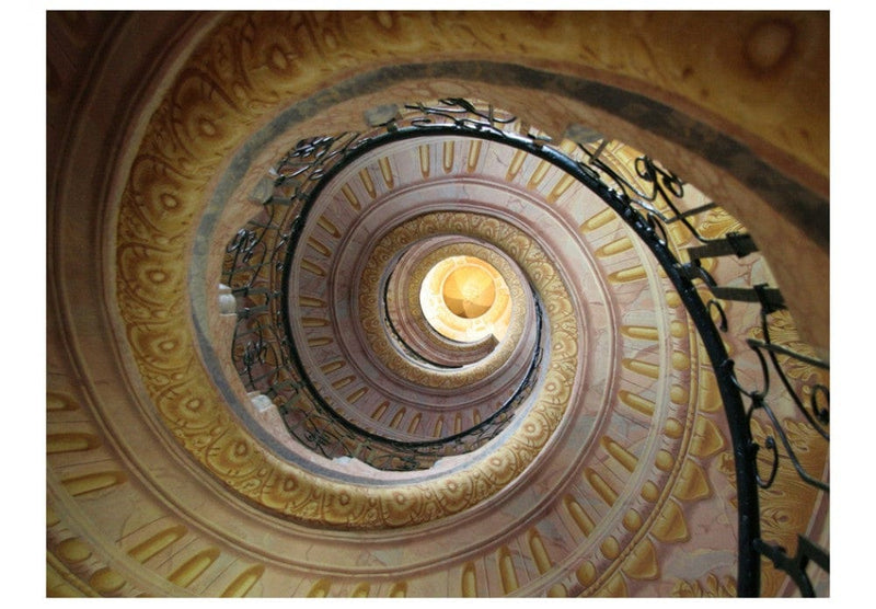 3D Wall Murals with perspective 59798 Decorative spiral staircase G-ART