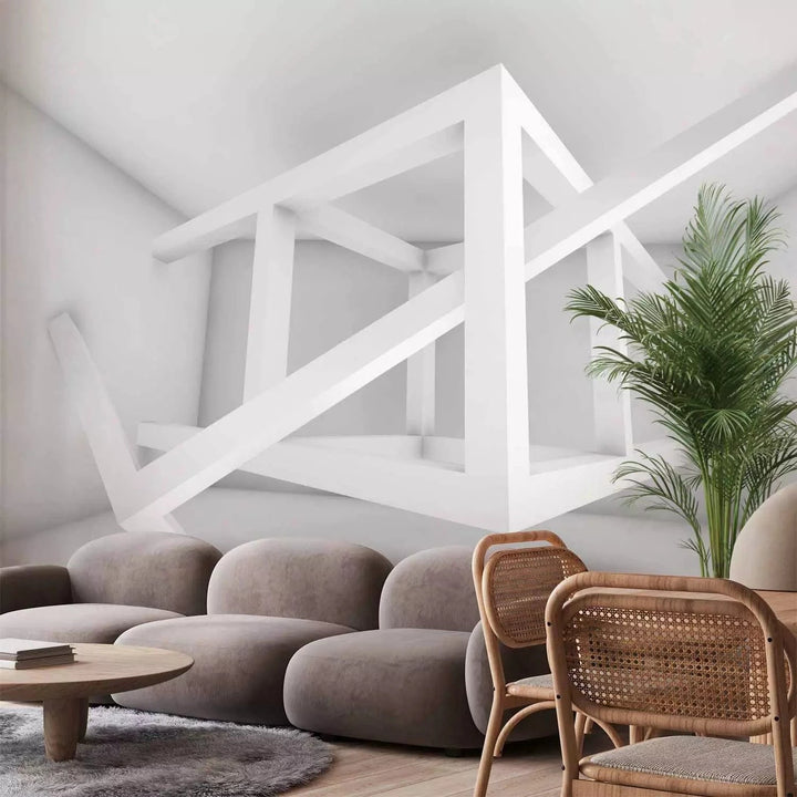 3D fototapetes ar perspektīvu - Alabastra kompozīcija, 97045 Tapetenshop.lv