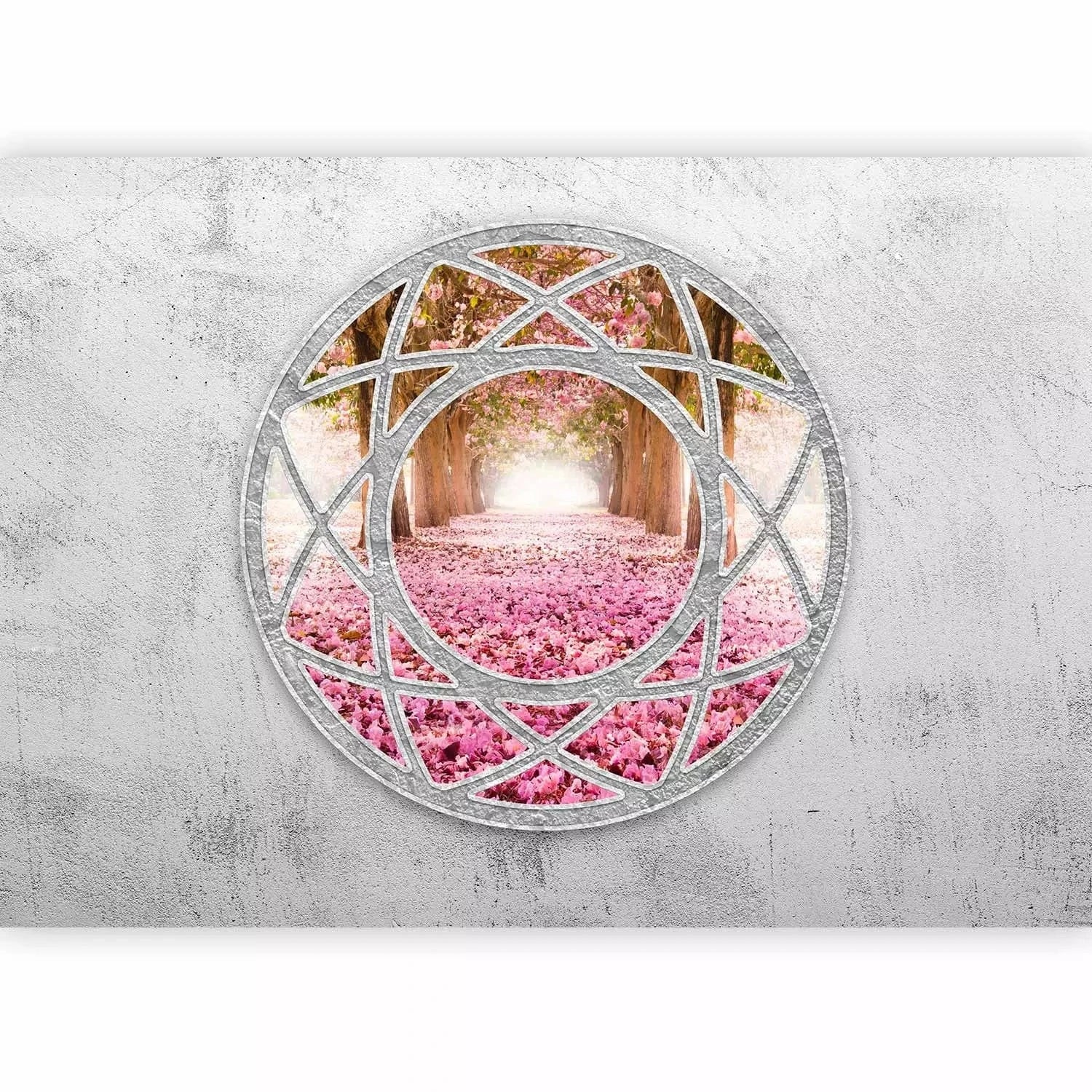 3D fototapetes ar perspektīvu - Burvīgs logs, 97059 Tapetenshop.lv