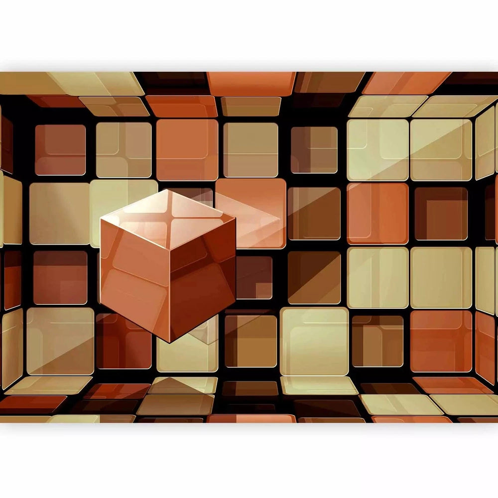 3D fototapetes ar perspektīvu - Futūristiska abstrakcija, 97015 Tapetenshop.lv