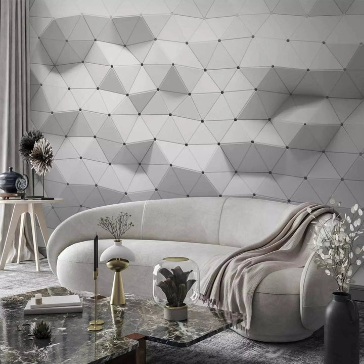 3D fototapetes ar perspektīvu - Satriecoša simetrija, 95899 Tapetenshop.lv