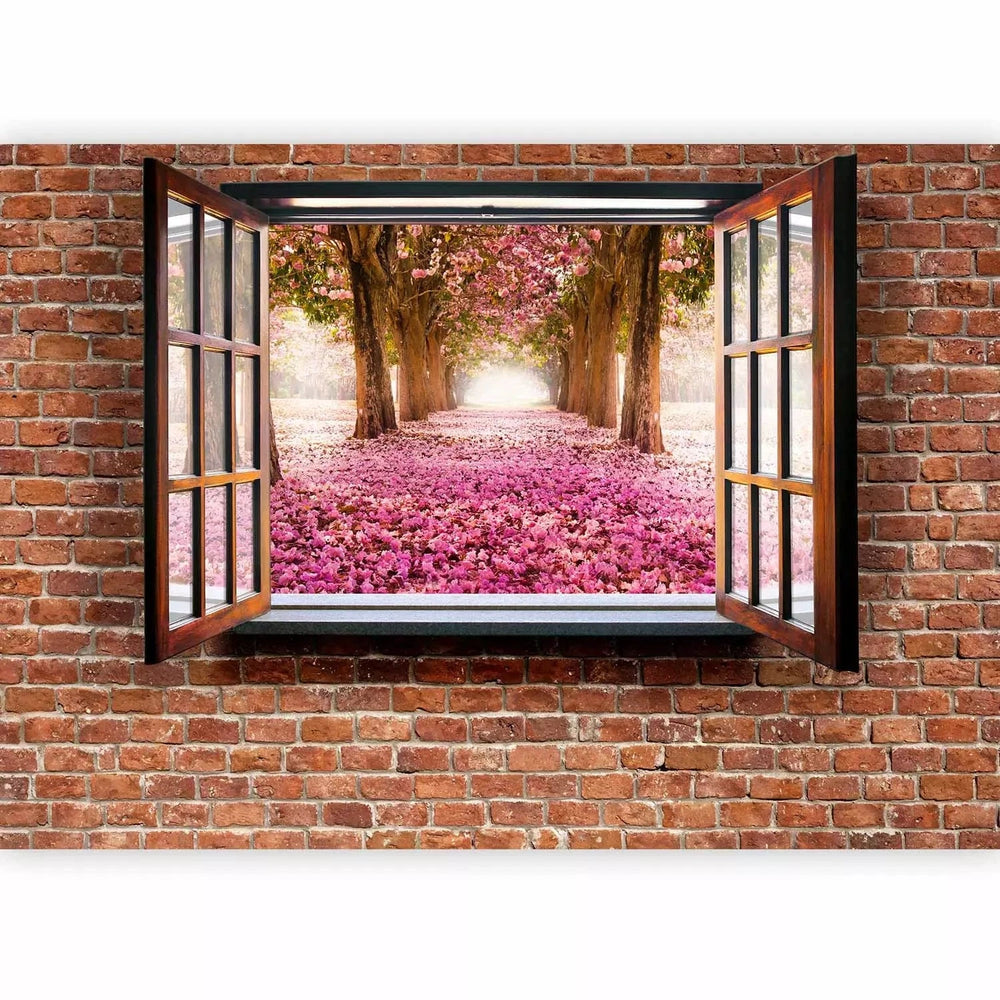 3D fototapetes ar perspektīvu - Skats uz parku, 97034 Tapetenshop.lv