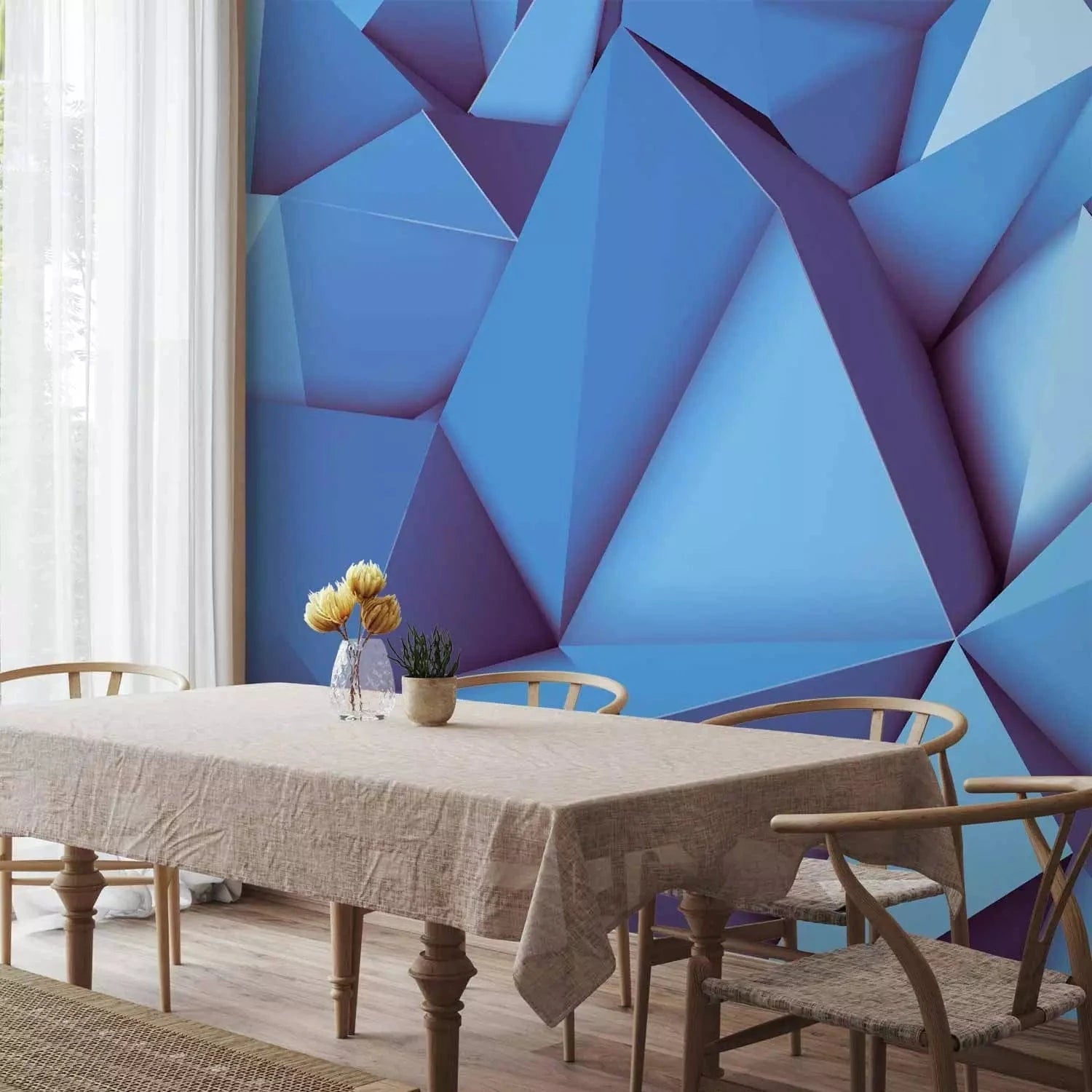 3D fototapetes - Karaliskā zila, 97702 Tapetenshop.lv