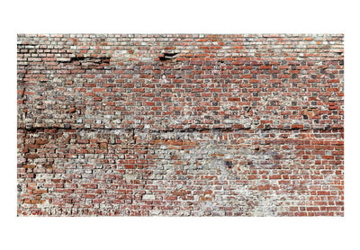 500x280 cm, Lielformāta fototapetes ar ķieģeļa sienu, sarkanbrūnas, 82037 G-ART