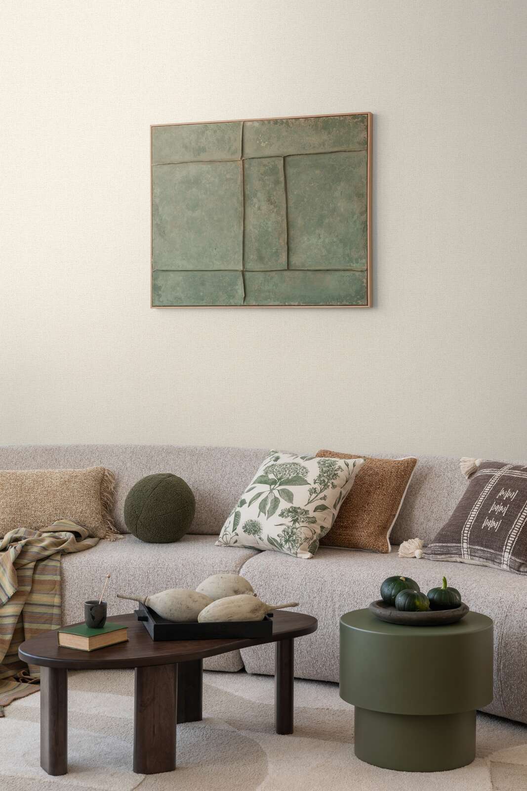 Kuitukangastapetti pehmeällä pintarakenteella | lämmin valkoinen, kerma, kulta - 3010174