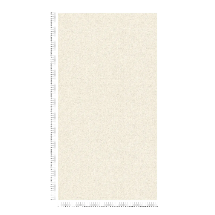 Kuitukangastapetti pehmeällä pintarakenteella | lämmin valkoinen, kerma, kulta - 3010174