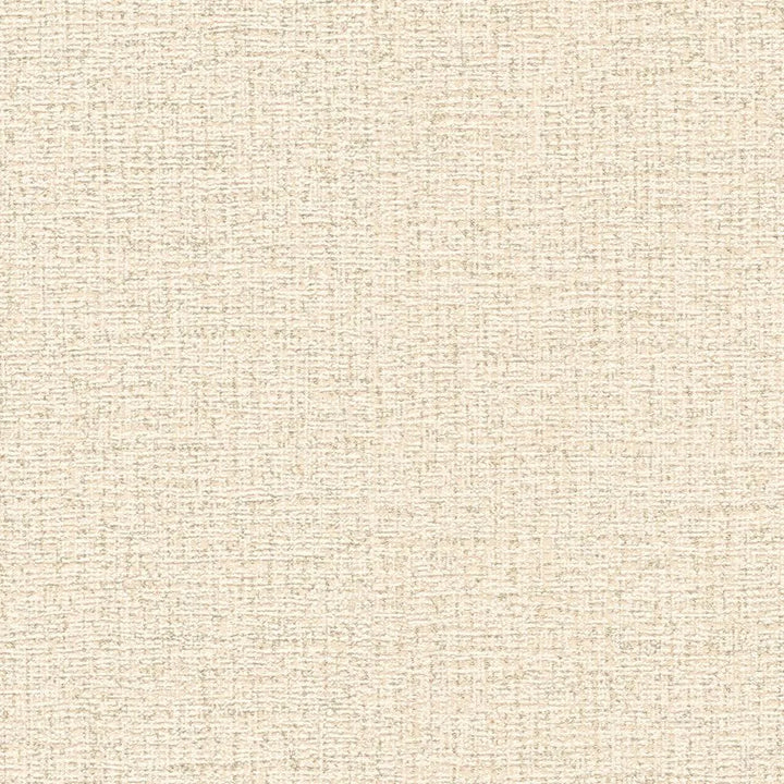 Stylish non-woven wallpaper with light texture | beige, gold - 3010175